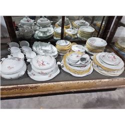 65 PIECE SET OF DRESDEN CHINA