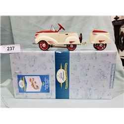 NIB DIECAST PEDAL CAR