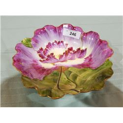 AUSTRIAN HAND PAINTED PORCELAIN BOWL