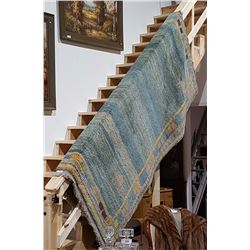 HAND KNOTTED WOOL CARPET APROX 10FTX8FT