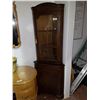 Image 1 : SMALL WALNUT CORNER CABINET