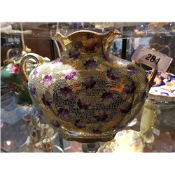 HAND PAINTED PORCELAIN VASE
