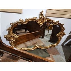 LARGE ORNATE WALL MIRROR