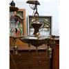 Image 1 : 4 LIGHT HAND CHANDELIER