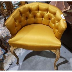 GOLD VANITY CHAIR