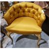 Image 1 : GOLD VANITY CHAIR