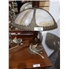 Image 1 : 1920'S SLAG GLASS LAMP