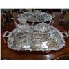 Image 1 : 6 PIECE SILVER PLATE TEA SERVICE