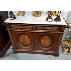 19TH C. MARBLE TOP WASHSTAND