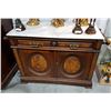 Image 1 : 19TH C. MARBLE TOP WASHSTAND