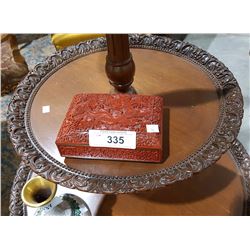 CINNABAR BOX