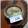 Image 1 : CLOISONNE BOWL ON STAND