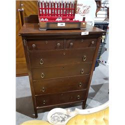 EARLY 6 DRAWER HIGHBOY