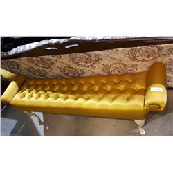 GOLD SOFA BENCH