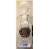 Image 1 : ART GLASS CRYSTAL DECANTER