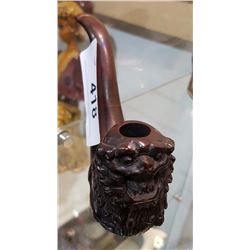 ASIAN CARVED PIPE