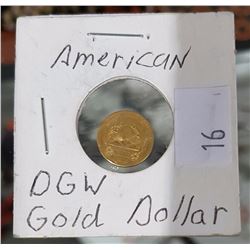 AMERICAN DGW GOLD DOLLAR