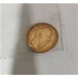 1885 IMPERIO MEXICANO GOLD COIN