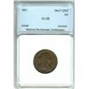Image 1 : 1807 DRAPED BUST 1/2 CENT  NNC AU-58
