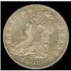 Image 3 : 1808 CAPPED BUST SILVER 50 CENTS  NNC AU-50   SCARCE!