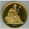 Image 3 : 1836 (2004) GOBRECHT GOLDEN ALLOY PATTERN DOLLAR  ICG PR67  LIMITED EDITION