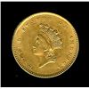 Image 3 : 1854 INDIAN PRINCESS HEAD GOLD DOLLAR - TYPE 2 - NNC MS-62   SCARCE GRADE!