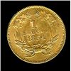 Image 4 : 1854 INDIAN PRINCESS HEAD GOLD DOLLAR - TYPE 2 - NNC MS-62   SCARCE GRADE!