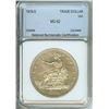 Image 1 : 1878-S SILVER TRADE DOLLAR  NNC MS-62  SCARCE!