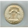 Image 4 : 1953-S FRANKLIN SILVER 50 CENTS   ICG MS65