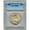 Image 1 : 1963 FRANKLIN SILVER 50 CENTS  ICG MS65