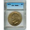 Image 1 : 1971 EISENHOWER DOLLAR  ICG MS65
