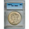 Image 1 : 1885-O MORGAN SILVER DOLLAR  ICG MS65