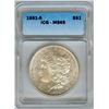 Image 1 : 1881-S MORGAN SILVER DOLLAR  ICG MS65