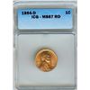 Image 1 : 1954-D LINCOLN WHEAT CENT ICG MS67 RED