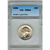 Image 1 : 1959 WASHINGTON SILVER 25 CENTS ICG MS65 TYPE B REVERSE FS-901