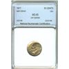 Image 1 : 1977 ROOSEVELT DIME NNC MS65 OFF CENTER ERROR