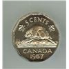 Image 4 : CANADA 1957 5 CENTS  ICG PL66