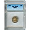 Image 1 : CANADA 1957 SILVER 10 CENTS  ICG PL67