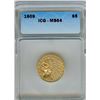 Image 1 : 1909 INDIAN HEAD GOLD $5 ICG MS64