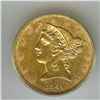 Image 3 : 1861 LIBERTY GOLD $5 ICG MS61