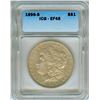 1896-S MORGAN SILVER DOLLAR  ICG EF45