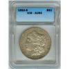 1892-S MORGAN SILVER DOLLAR  ICG AU53