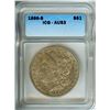 1886-S MORGAN SILVER DOLLAR  ICG AU53