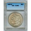 Image 1 : 1884-S MORGAN SILVER DOLLAR  ICG AU55