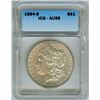 Image 1 : 1884-S MORGAN SILVER DOLLAR  ICG AU55