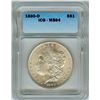 1880-O MORGAN SILVER DOLLAR  ICG MS64