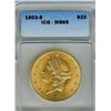 Image 1 : 1903-S LIBERTY HEAD DOUBLE EAGLE GOLD $20 ICG MS65  VERY RARE!