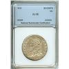 Image 1 : 1810  CAPPED BUST SILVER HALF DOLLAR  NNC AU58