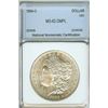 Image 1 : 1884-O MORGAN SILVER DOLLAR NNC MS-63 DMPL
