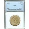 Image 1 : 1869-S SEATED SILVER HALF DOLLAR NNC MS63